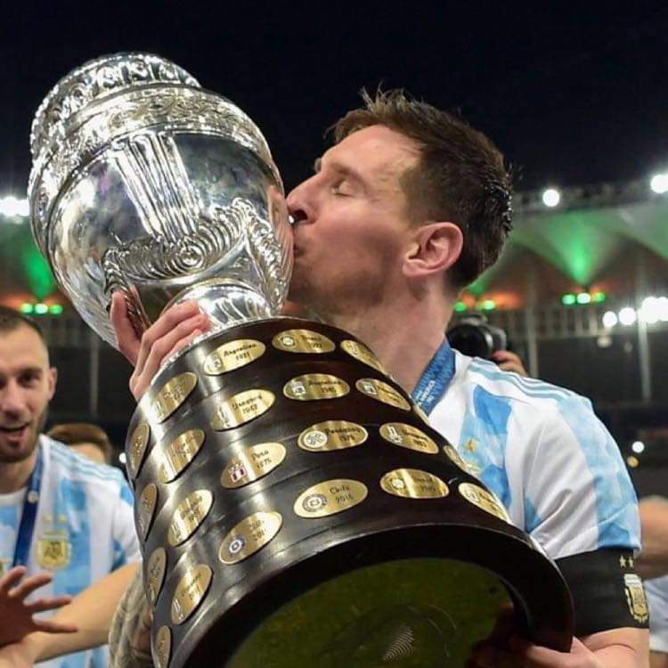 Congratulations to the Champion: Lionel Messi