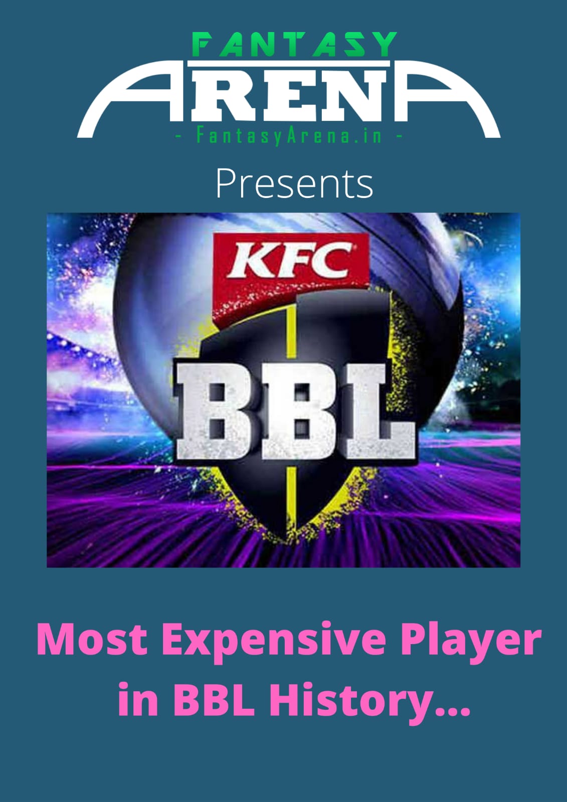 Most Expensive Player in BBL History.