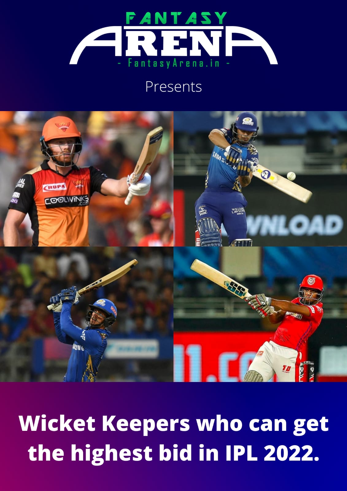 Top 5 Wicket Keepers who can get the highest bid in IPL 2022.