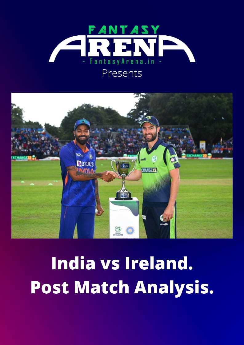 Post Match Preview: India vs Ireland (1st T20)