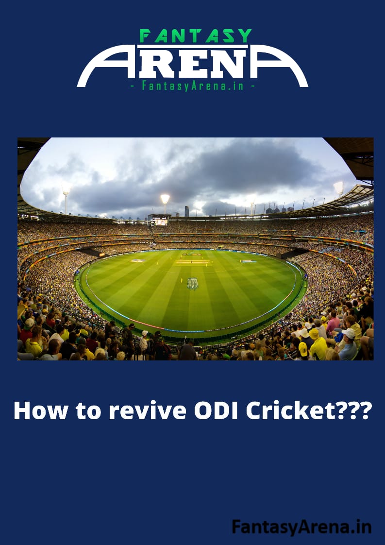 5 Ways in how ICC can revive ODI Cricket.