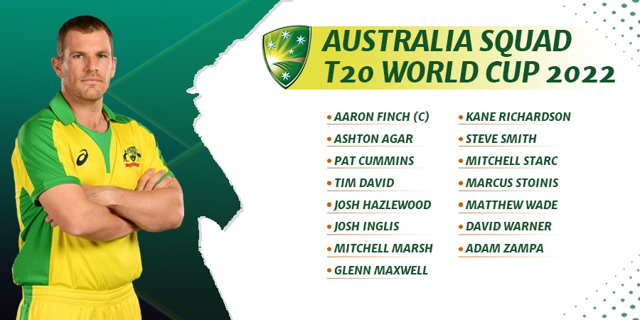 Australia announces squad for World T20.